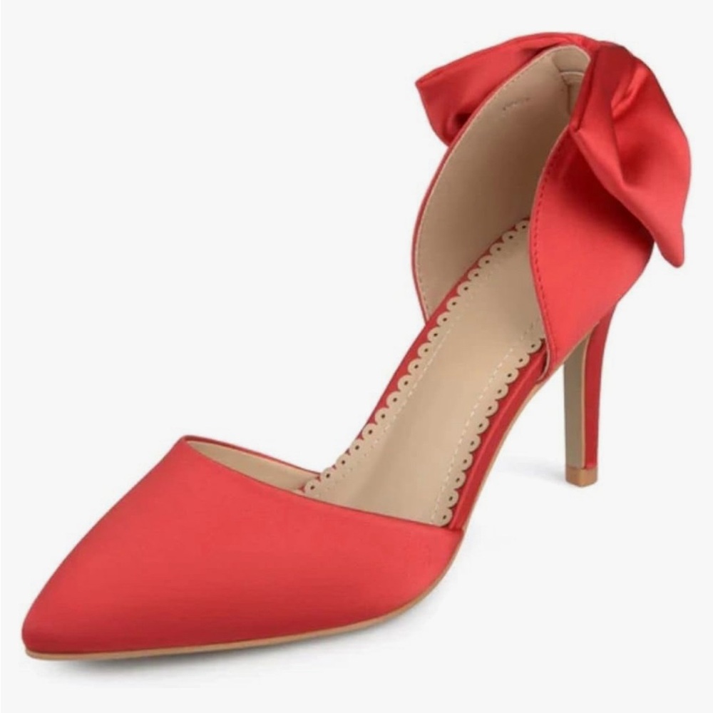 Red bow heels for Valentines 👠 ♥️